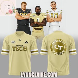 Limited Edition 2025 Uniform Georgia Tech Yellow Jackets Football Jersey