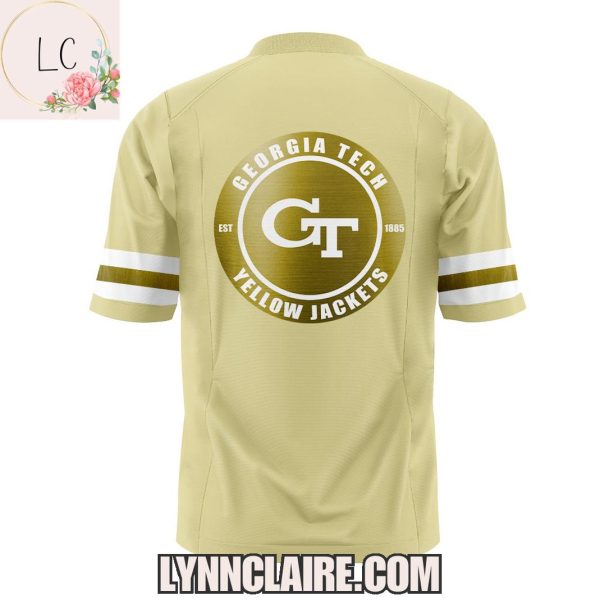 Limited Edition 2025 Uniform Georgia Tech Yellow Jackets Football Jersey