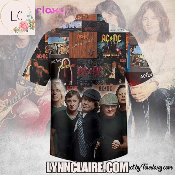 Limited Edition AC/DC Fly On The Wall Hawaiian Shirt