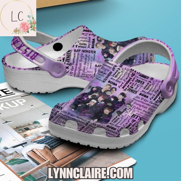 Limited Edition BTS x Army We Are Back Crocs