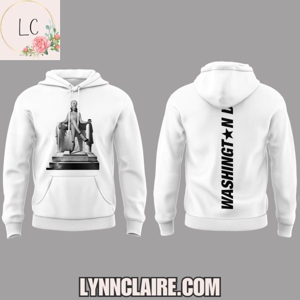 Limited Edition Beyonce Cowboy Carter Washington DC 2025 Hoodie – White