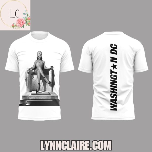 Limited Edition Beyonce Cowboy Carter Washington DC 2025 Hoodie – White