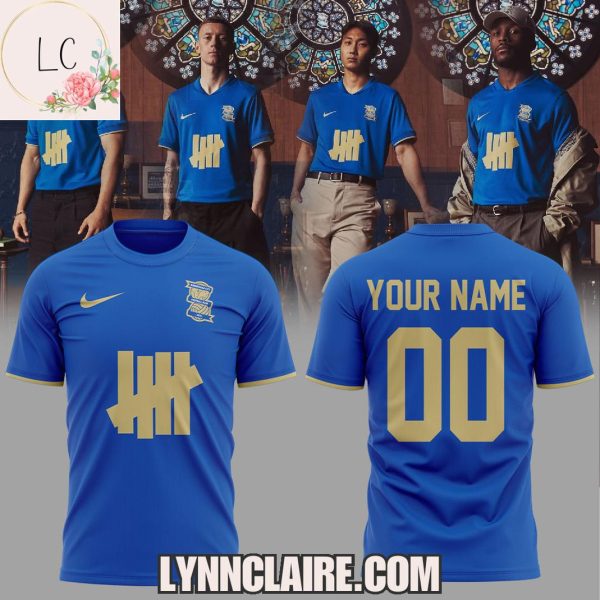 Limited Edition Birmingham City F.C New Design 2025 3D T-Shirt Custom Name