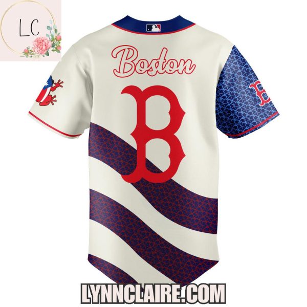 Limited Edition Boston Red Sox Puerto Rico Heritage 2025 Baseball Jersey