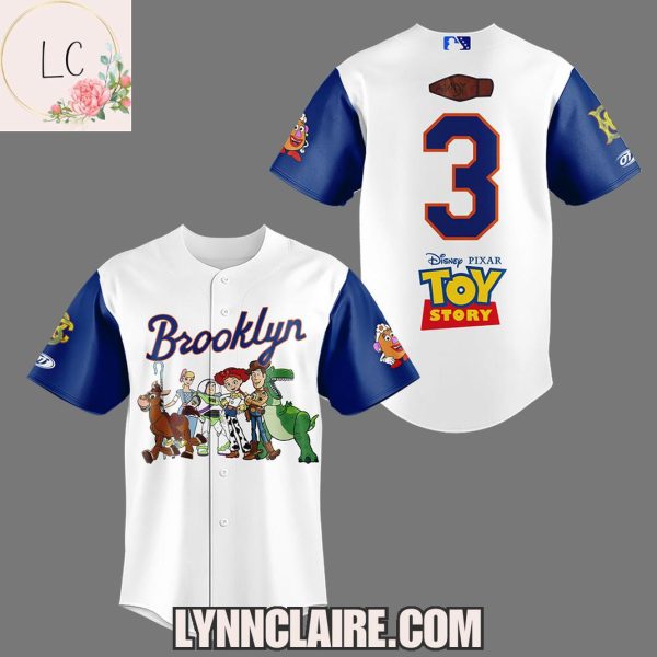 Limited Edition Brooklyn Cyclones x Toy Story Day Baseball Jersey
