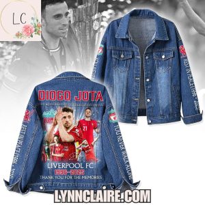 Limited Edition Diogo Jota x Liverpool F.C 1996-2025 Denim Jacket