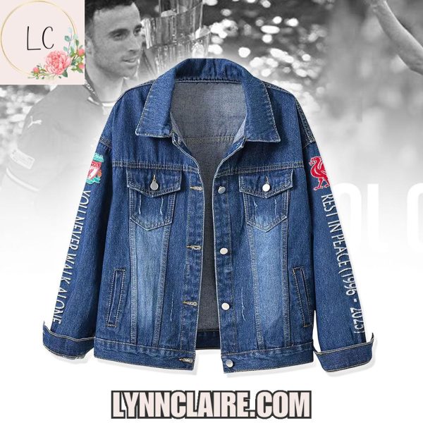 Limited Edition Diogo Jota x Liverpool F.C 1996-2025 Denim Jacket