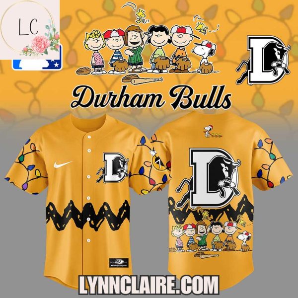 Limited Edition Durham Bulls x Peanuts 2025 Baseball Jersey