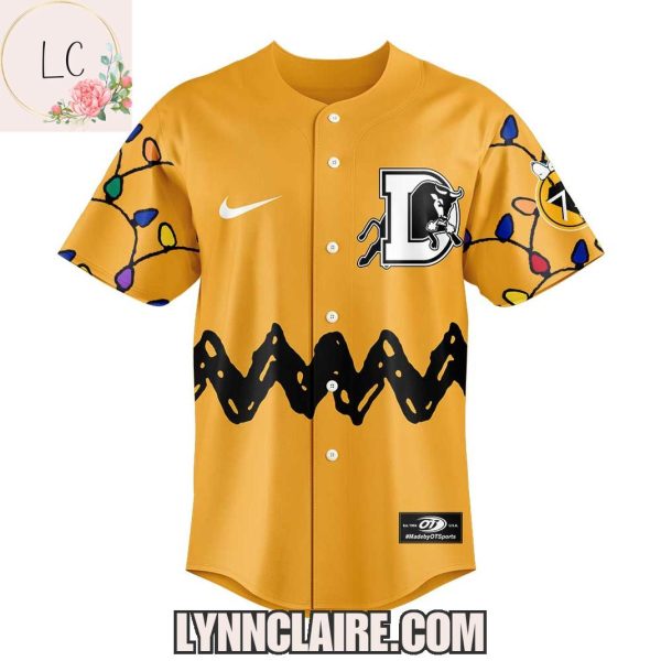 Limited Edition Durham Bulls x Peanuts 2025 Baseball Jersey