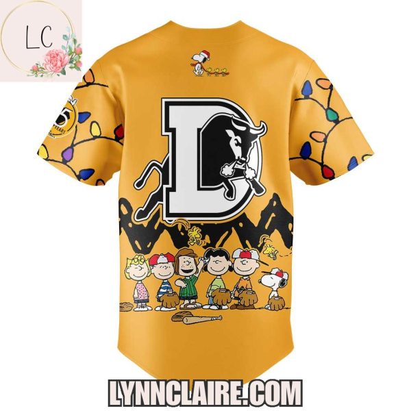 Limited Edition Durham Bulls x Peanuts 2025 Baseball Jersey