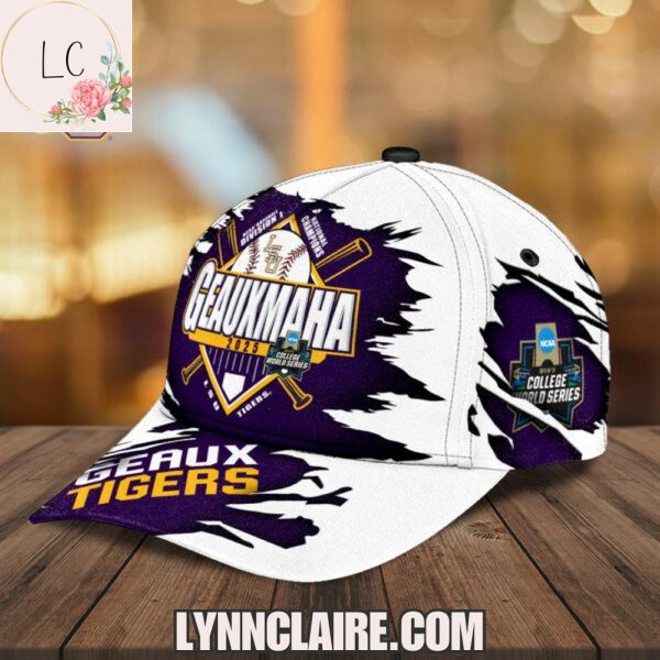Limited Edition Geaux LSU Tigers NCAA Baseball Division I National Champions Cap