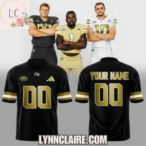 Limited Edition Georgia Tech Yellow Jackets Uniform 2025 Football Jersey Custom Name