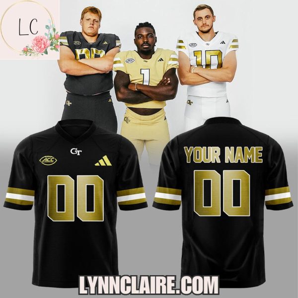 Limited Edition Georgia Tech Yellow Jackets Uniform 2025 Football Jersey Custom Name