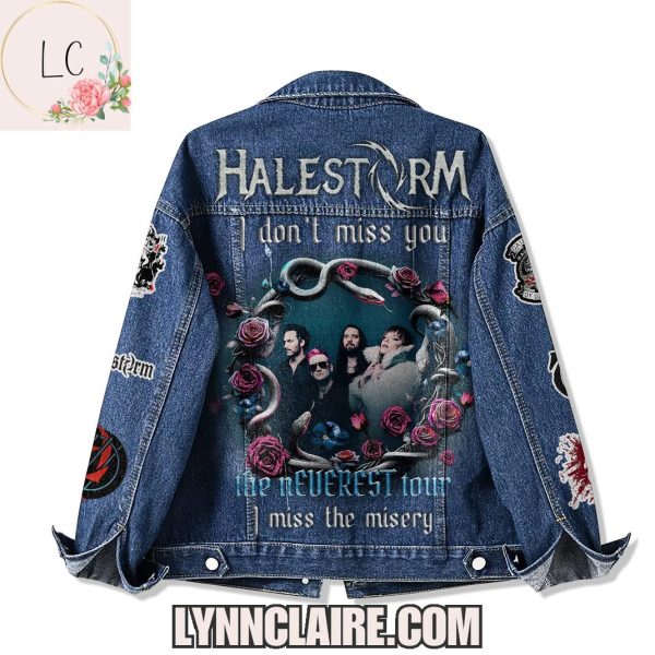 Limited Edition Halestorm I Don’t Miss You Denim Jacket