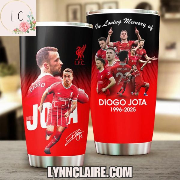 Limited Edition In Loving Memory Of Diogo Jota 1996-2025 20oz Tumbler