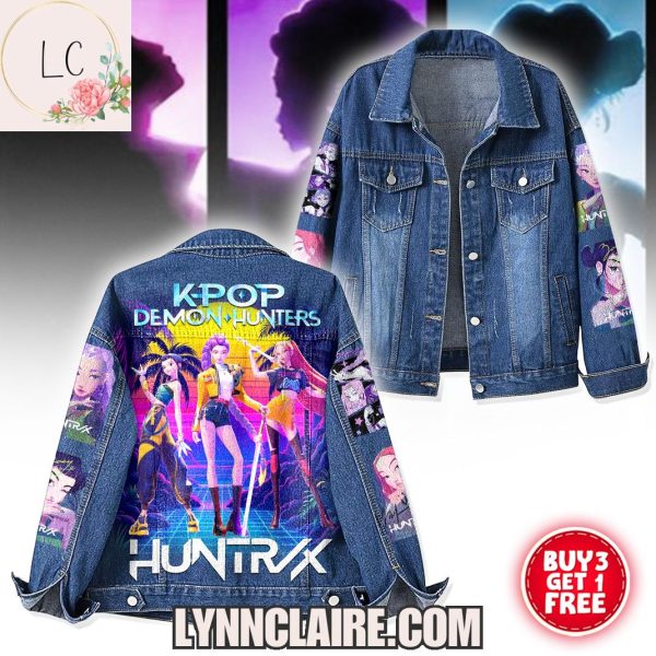 Limited Edition K-Pop Demon Hunters 2025 Denim Jacket