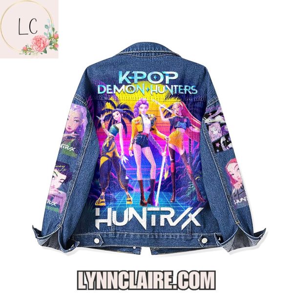 Limited Edition K-Pop Demon Hunters 2025 Denim Jacket