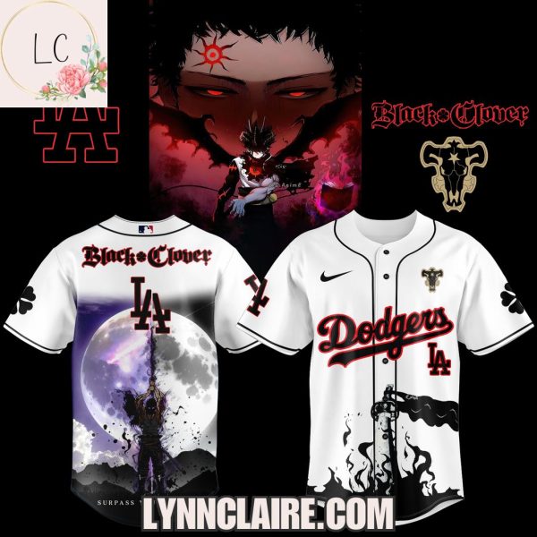 Limited Edition Los Angeles Dodgers x Black Clover 2025 Baseball Jersey