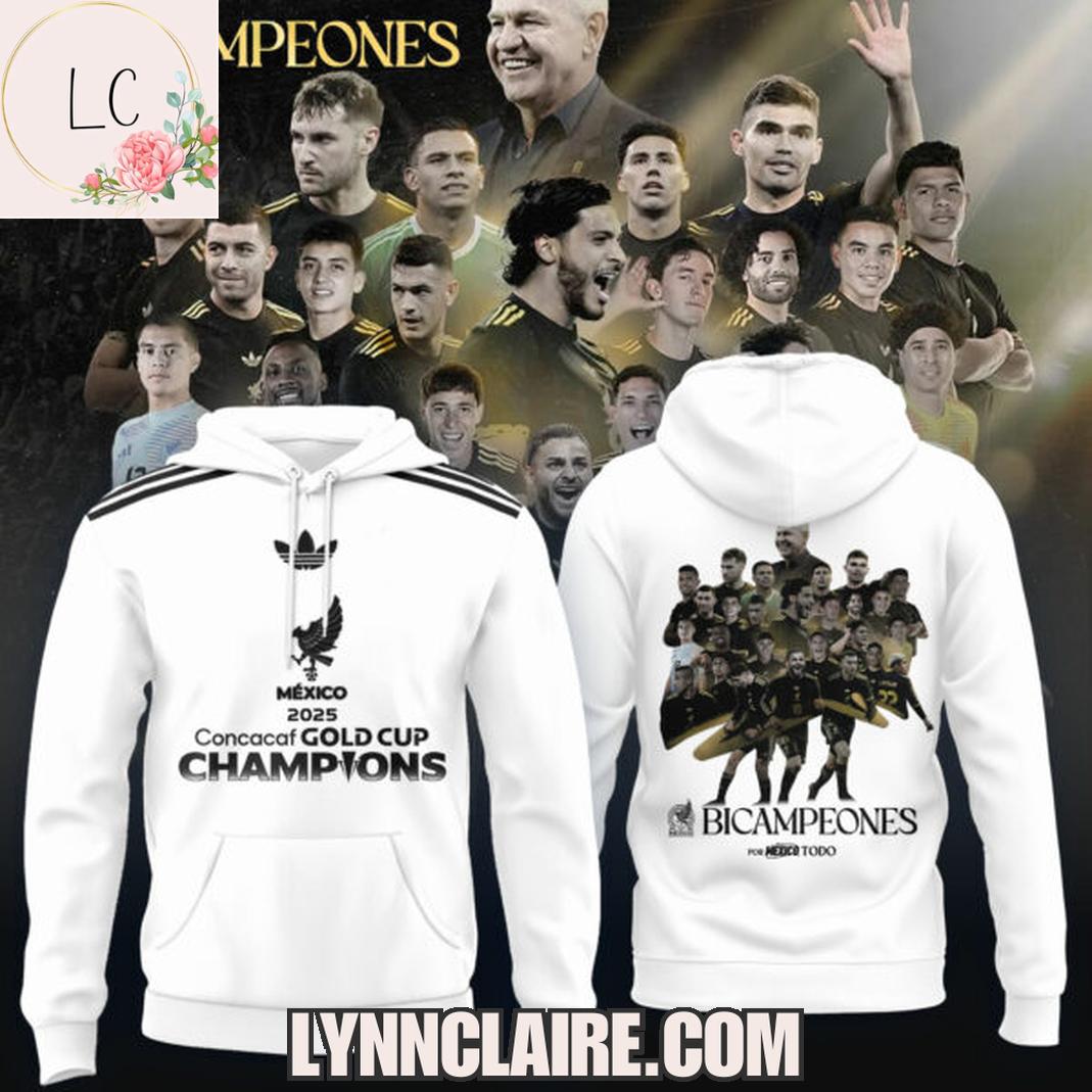 Limited Edition Mexico 2025 Concacaf Gold Cup Champions 3D T-Shirt Limited Edition Mexico 2025 Concacaf Gold Cup Champions 3D T-Shirt