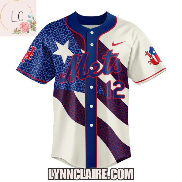 Limited Edition New York Mets Puerto Rico Heritage 2025 Baseball Jersey