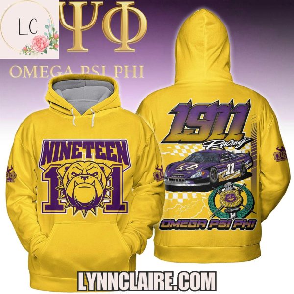 Limited Edition Omega Psi Phi Dog Nineteen11 3D T-Shirt