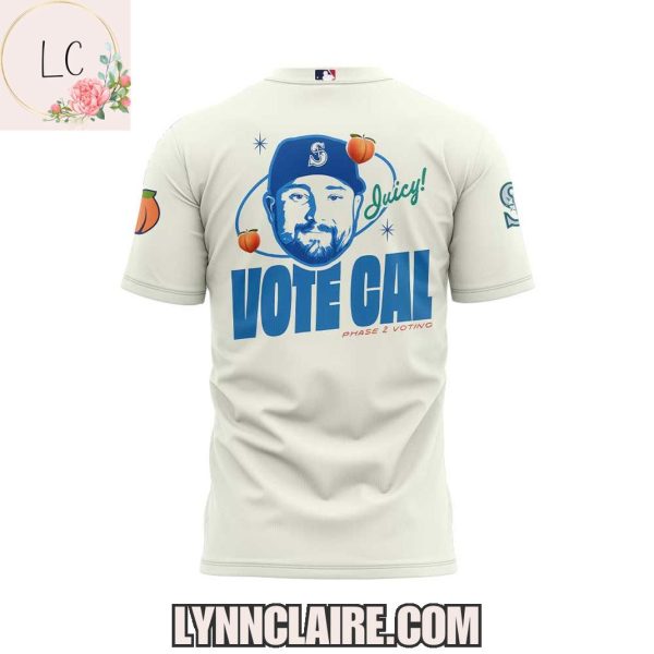 Limited Edition Seattle Mariners Vote Cal 2025 Hoodie