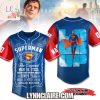 Limited Edition Missionary Impossible Blink-182 2025 Tour Baseball Jersey Custom Name