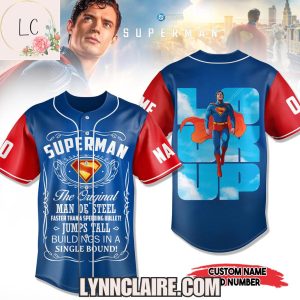 Limited Edition Superman Look Up 2025 Baseball Jersey Custom Name