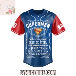 Limited Edition Superman Look Up 2025 Baseball Jersey Custom Name