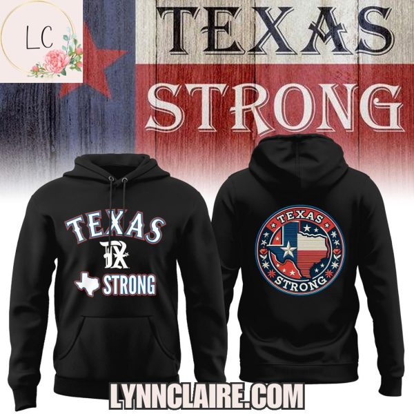 Limited Edition Texas Strong 2025 Hoodie – Black