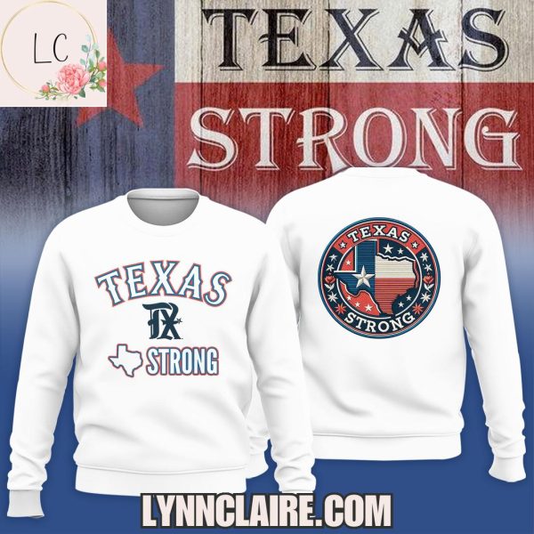 Limited Edition Texas Strong 2025 Hoodie – White