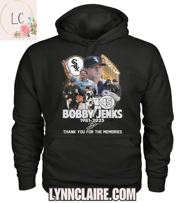 Limited Edition Thank You For The Memories Bobby Jenks 1981-2025 2D T-Shirt