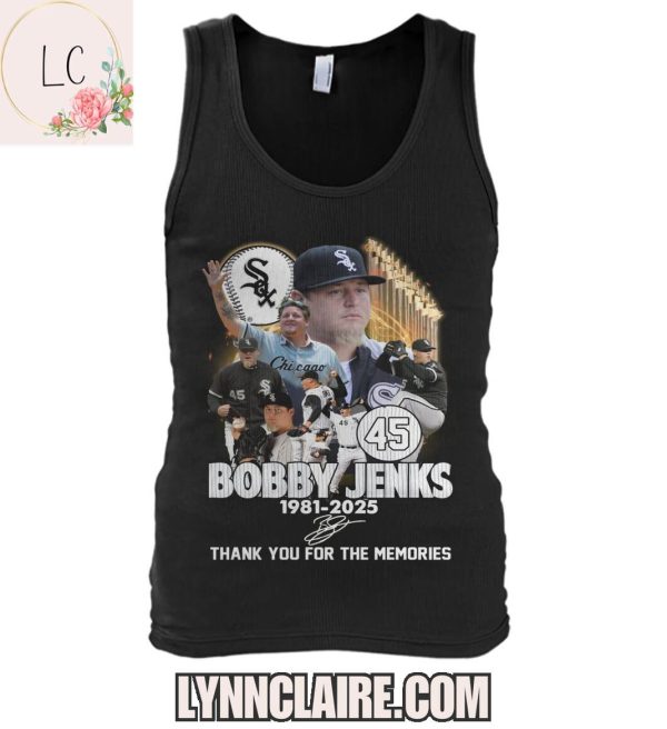 Limited Edition Thank You For The Memories Bobby Jenks 1981-2025 2D T-Shirt