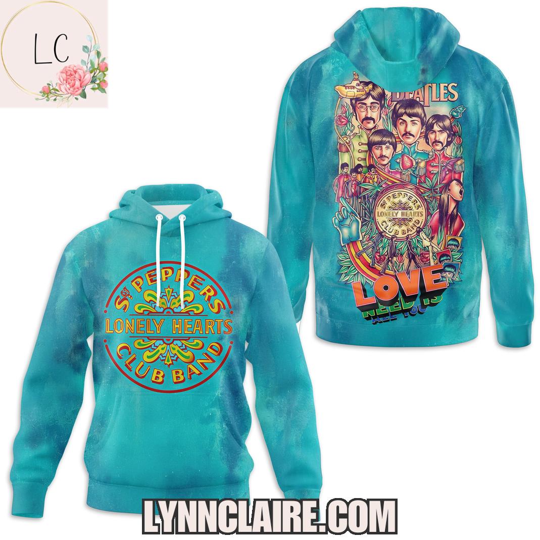 Limited Edition The Beatles Lonely Hearts 2025 3D T-Shirt Limited Edition The Beatles Lonely Hearts 2025 3D T-Shirt