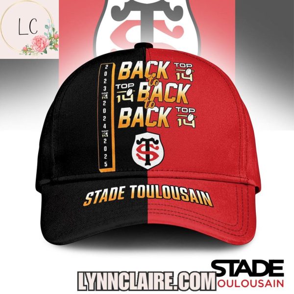 Limited Edition Top 14 Back To Back To Back Stade Toulousain Cap