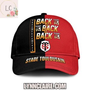 Limited Edition Top 14 Back To Back To Back Stade Toulousain Cap