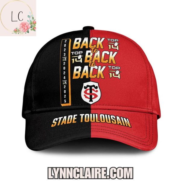 Limited Edition Top 14 Back To Back To Back Stade Toulousain Cap