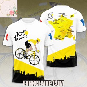 Limited Edition Tour De France Juillet 2025 3D T-Shirt