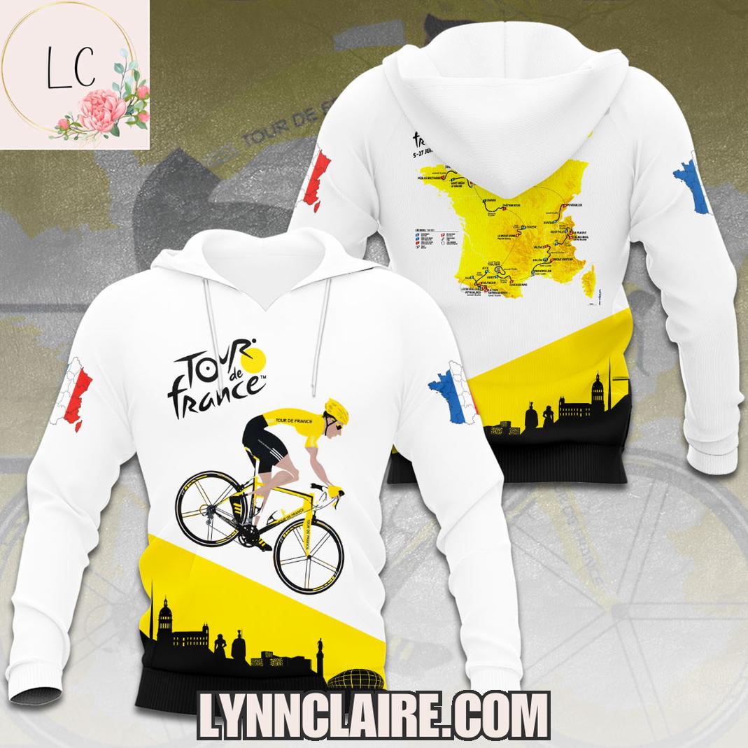 Limited Edition Tour De France Juillet 2025 3D T-Shirt Limited Edition Tour De France Juillet 2025 3D T-Shirt