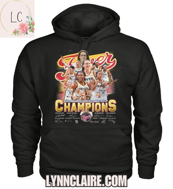 Limited Edition WNBA 2025 Champions Indiana Fever 2D T-Shirt