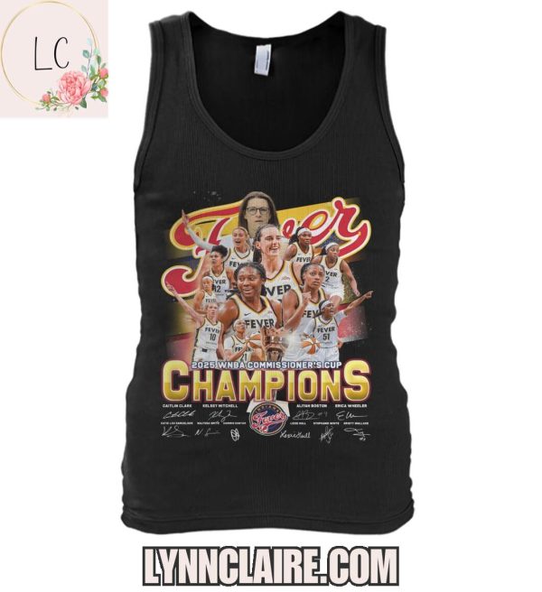 Limited Edition WNBA 2025 Champions Indiana Fever 2D T-Shirt