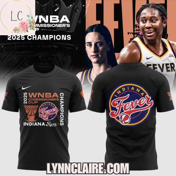 Limited Edition WNBA Commissioner’s Cup 2025 Champions Indiana Fever Hoodie