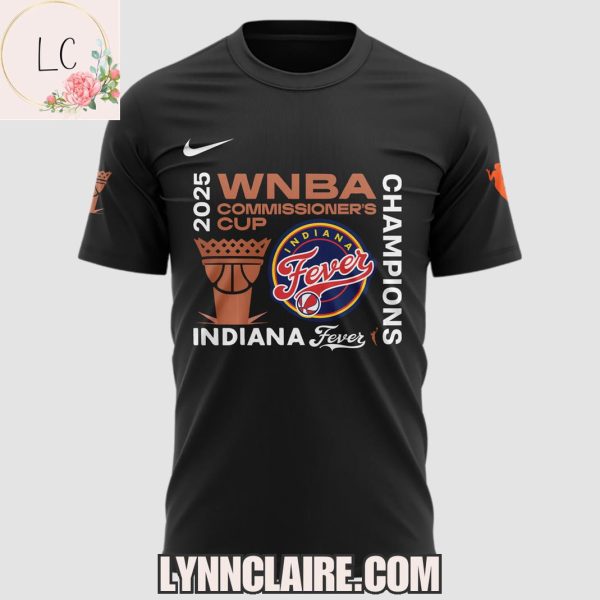 Limited Edition WNBA Commissioner’s Cup 2025 Champions Indiana Fever Hoodie