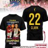 Limited Edition WNBA Commissioner’s Cup Champions 2025 Indiana Fever x Caitlin Clark 2D T-Shirt Custom Name