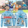 Special Edition Gold Coast Titans 2025 Bluey And Bingo Hoodie