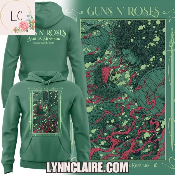 Special Edition Guns N’ Roses x Aarhus. Denmark 2025 Hoodie