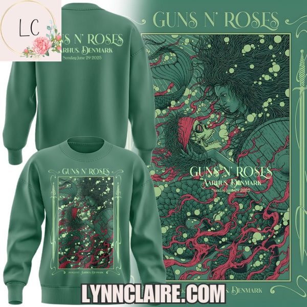 Special Edition Guns N’ Roses x Aarhus. Denmark 2025 Hoodie
