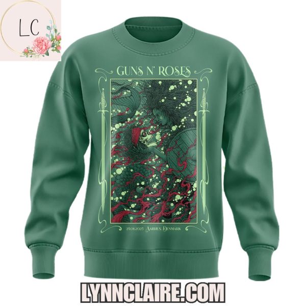 Special Edition Guns N’ Roses x Aarhus. Denmark 2025 Hoodie