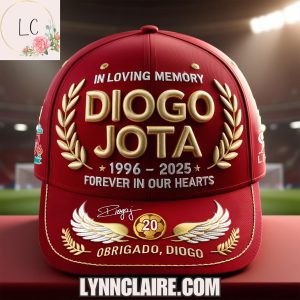 Special Edition In Loving Memory Diogo Jota 1996-2025 Forever In Our Hearts Cap