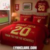 Special Edition Thank You For The Memories Diogo Jota x Liverpool F.C EST 1892 Bedding Set